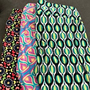 Colorful Patterned Women's Buttery Soft Leggings by LuLaRoe